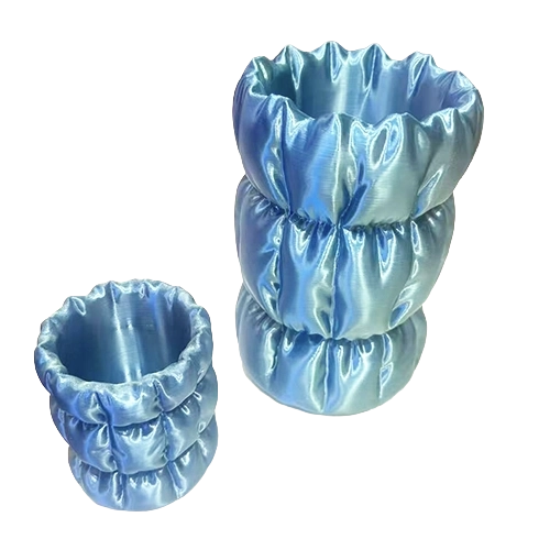 azure fluffy puffer vase / 碧蓝蓬松羽绒服花瓶 / pasu pasangan puffer azure gebu azure fluffy puffer vase / 碧蓝蓬松羽绒服花瓶 / pasu pasangan puffer azure gebu